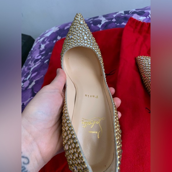 Swarovski Crystal Louboutin Heels - Picture 7 of 12